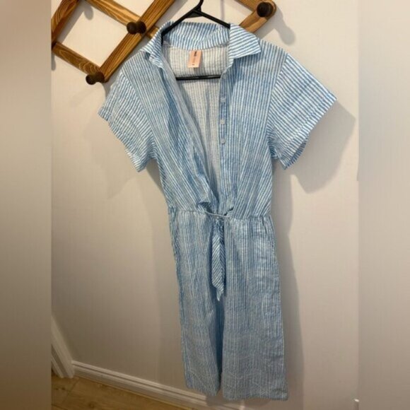 Like new-Smash + Tess | Pants & Jumpsuits | Nwt Smash Tess Fresh Romper Stripe - Picture 2 of 9